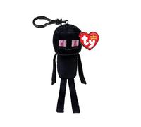 TY Beanie Clips Ender Dragon Black Floppy Clip Peluche Teddy - Peluche à collectionner - Jouet pour enfants - Cadeau de personnage pour garçons et filles