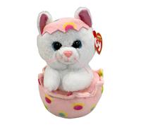 TY Beanie - Giggles Cat in Easter Egg