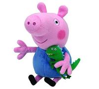 Ty - Beanies - Peppa Pig - George - Peluche Douce 20 cm