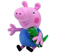 Ty - Beanies - Peppa Pig - George - Peluche Douce 20 Cm