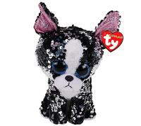 TY BOOS Flippables PORTIA 24cm terrier pailleté 36793