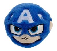 TY Captain America Marvel 7.6cm Bonnet Sauteur Doux Jouet Balle Pour -3+