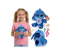 TY DISNEY Lilo et Stitch Mascotte en peluche avec son, BEANIE BABIES, jouet sensoriel tout doux 20 cm