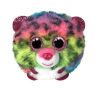 TY- Dot Leopard Puffies Peluches, 2007539, Multicolore