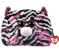 TY Fashion Sequins grande valise à paillettes ZOEY - zebra 95822