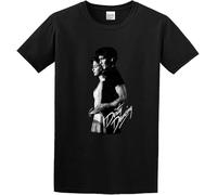 TY@FERDSA Dirty Dancing - John and Baby O Neck Men T Shirt Black Manches Courtes(XX-Large)