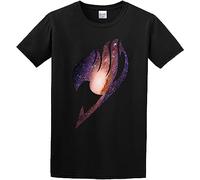 TY@FERDSA Men's Fairy Tail Cotton T Shirt Manches Courtes(3X-Large)