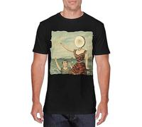 TY@FERDSA Mens Neutral Milk Hotel T-Shirt Black Manches Courtes(XX-Large)