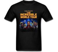 TY@FERDSA Men's Rapper Logic The Incredible T Shirt Manches Courtes(X-Large)