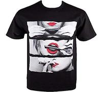 TY@FERDSA Sexy Girl Rolling Blunt Men's T Shirt Manches Courtes(3X-Large)