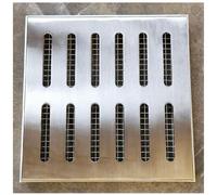 ty Grille de vidange en fonte avec cadre en acier inoxydable pour eau de pluie et bassin de récupération Solution durable et fiable