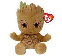 TY Groot Marvel Avengers Beanie Babies Regular, Licensed Beanie Baby Soft Plush
