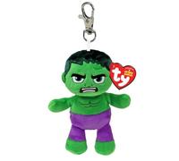 Peluche Ty Marvel Beanie Babies Soft Porte-clés Hulk