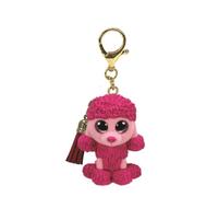TY INC. Key Pink Caniche Ty Mini Boos Clip Pieszy 25073