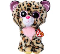 Ty Livvie Leopard Beanie Boo - Med