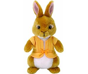 Ty - Mopsy Peter Rabbit Peluche Lapin, Couleur Jaune (United Labels ibérique 42277ty)