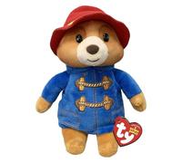 TY Paddington Bear Bear Beanie Boos Medium | Beanie Baby Soft Plush Toy | Collectible Cuddly Stuffed Teddy