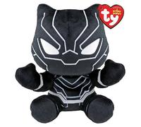 Ty Panthère Noire Marvel Avengers Beanie Babies Standard Peluche Jouet Neuf