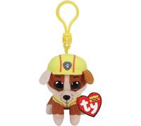 TY - Paw Patrol Pendentif en peluche (8,5cm) Rubble