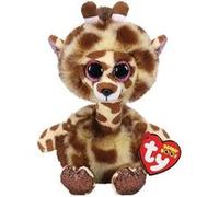 Ty - Peluche - Beanie Buddy - Gertie Girafe - 24cm Marron, Jaune G