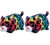 Ty- Peluche, TY42163, Multicouleur (Lot de 2)