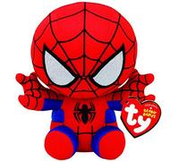 Ty Spiderman Plush, Red/Blue, Regular
