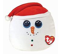Ty Squish A Boo Flurry Bonhomme de Neige Blanc 25,4 cm