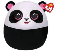 Ty - Squish a Boos - Coussin Peluche Enfant Bamboo le panda 20cm, TY39292