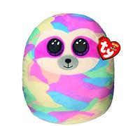 Ty - Squish a Boos - Coussin Peluche Enfant Cooper le paresseux 40 cm, TY39195