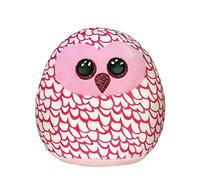 Ty - Squish a Boos - Coussin Peluche Enfant Pinky le hibou 40 cm, TY39204