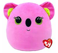 Ty Squish a boos-Coussin Poppy Le Koala 40cm, De 3 Ans à 99 Ans ,Rose, TY39313, 40 cm
