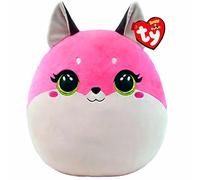 Ty Squish a boos-Coussin Roxie Le Renard 40cm, Rose, TY39323, 40 cm De 3 Ans à 99 Ans