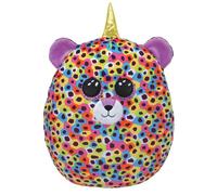 Ty Squish-a-Boos GISELLE - léopard arc-en-ciel avec corne 22 cm