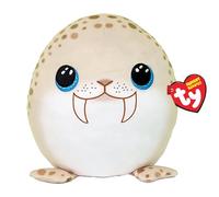 Peluche Ty Squish a Boos Coussin Toofers le phoque 40 cm Multicolore
