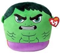Peluche TY Marvel Squish a boos Medium Hulk Vert Vert