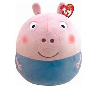 TY Squish Beanies Boo Peppa Pig George 10" Peluche Jouet En Peluche Pour Enfants