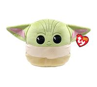 Ty - Star Wars Squish a Boos - Coussin Grogu 20 cm - TY39255 - Beige, Vert - Dès 3 ans