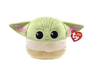 Ty - Star Wars Squish a Boos - Coussin Grogu 20 cm - TY39255 - Beige, Vert - Dès 3 ans
