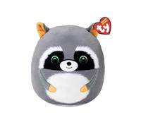 Ty T39285 Squishy Beanies 22 cm Sneaky il Procione, Morbido Cuscino di Peluche c