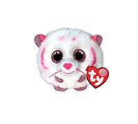 TY- Tabor Tiger Puffies Peluches, 2007543, Multicolore