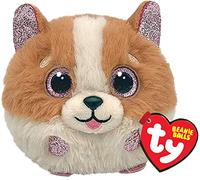 TY Tanner Chien Beanie Balls 7" | Beanie Baby Peluche Douce | Objet de Collection Teddy en Peluche Douillet
