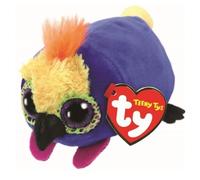 Ty Peluche Teeny Small Diva Le Perroquet 10 cm Multicolore