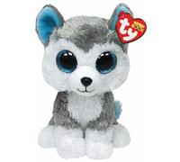 Ty - TY36006 - Beanie Boo's - Peluche Slush Chien 15 cm, White, Green And Blue