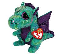 Peluche Ty Beanie Boo's Cinder le Dragon 15 cm Multicolore