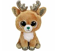 Ty - TY36220 - Beanie Boo's - Peluche Glitzy le renne 15 cm