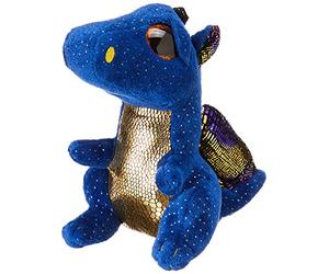 Ty - TY36879 - Beanie Boo's - Peluche Saffire le Dragon 15 cm