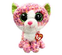 Peluche Ty Beanie Boo's Medium Sophie le chat Multicolore