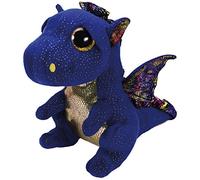 Ty - TY37260 - Beanie Boo's - Peluche Saffire le Dragon 23 cm