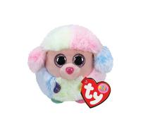 Ty Uk- Rainbow Poodle Puffies Peluches, 2005127, Multicolore, 7cm