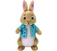 Ty United Labels Iberica 42278TY Peluche Queue-de-Coton du Dessin animé Pierre Lapin Vert